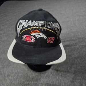 VTG 90s NFL Pro Line Sports Specialties Denver Broncos 1997 AFC Champions Hat